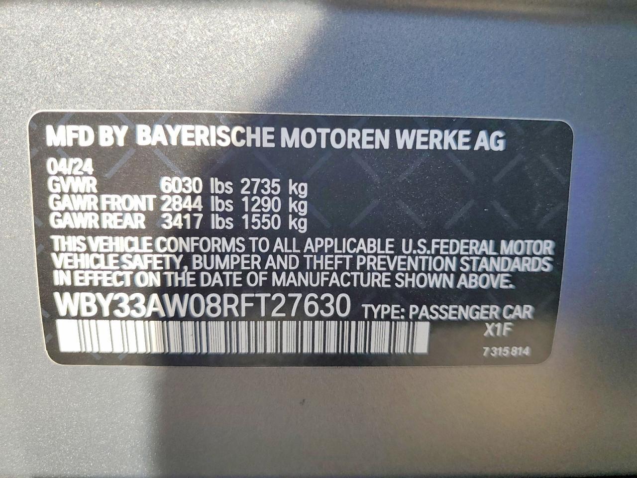2024 BMW I4 M50 - zdjęcie 13