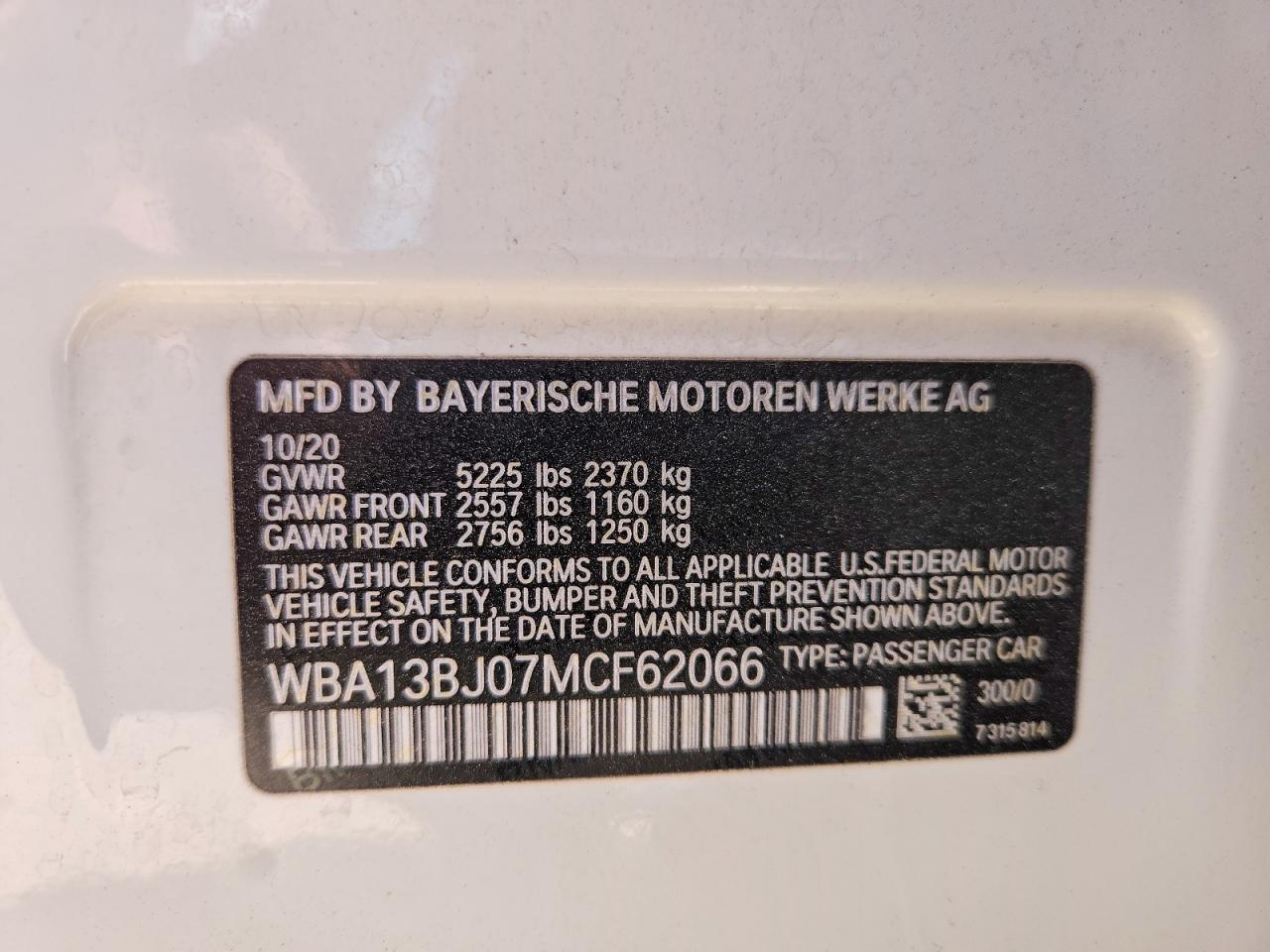 2021 BMW Seria 5 530i - zdjęcie 13
