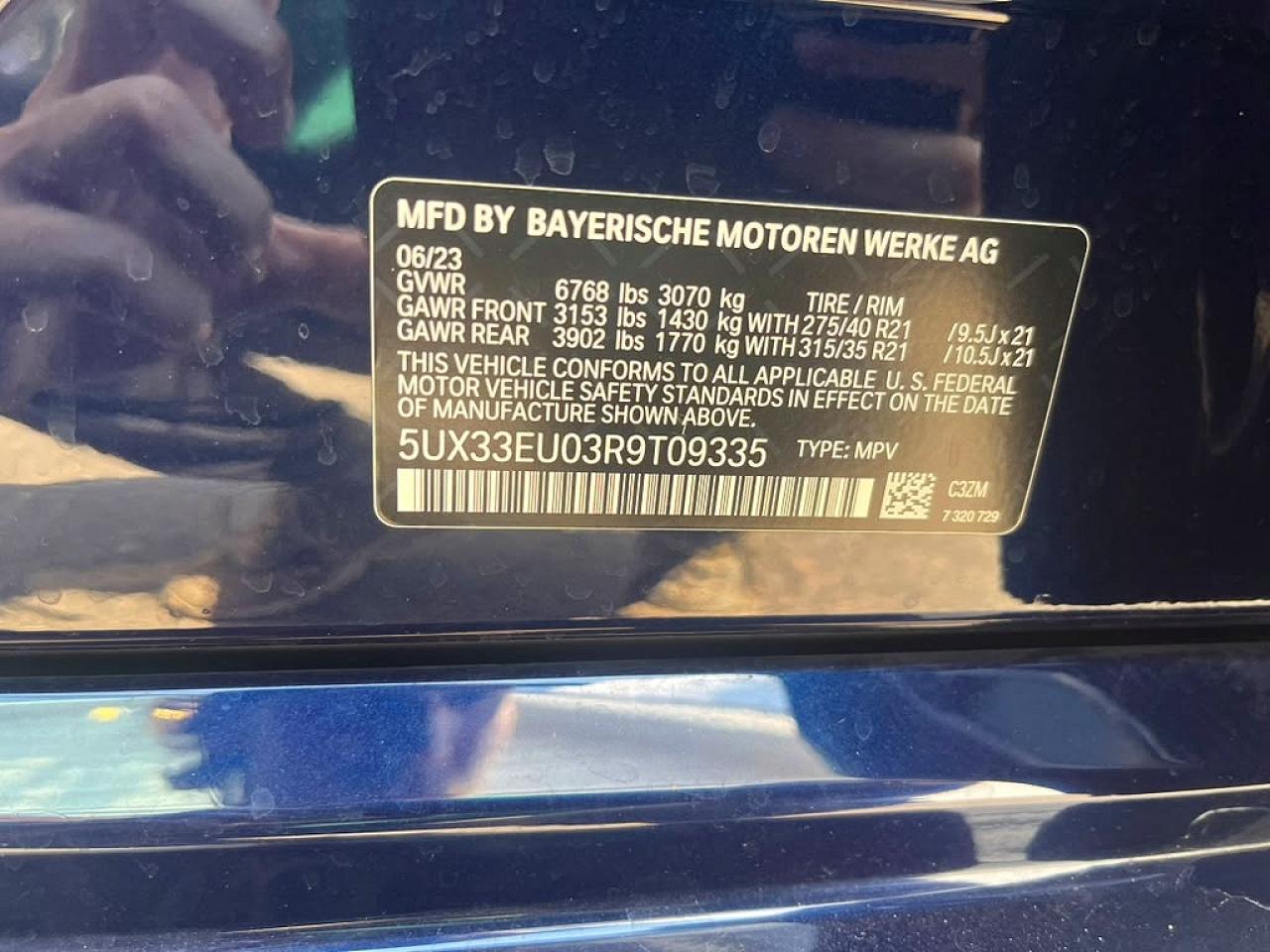 2024 BMW X5 M60I - zdjęcie 14