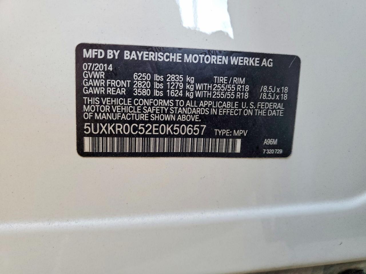 2014 BMW X5 xDrive35I - zdjęcie 13