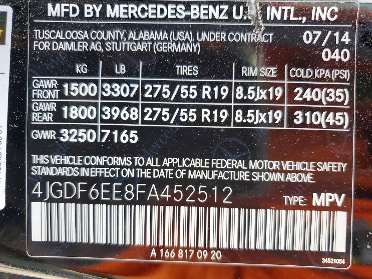 2015 Mercedes-Benz Gl 450 4Matic - zdjęcie 13