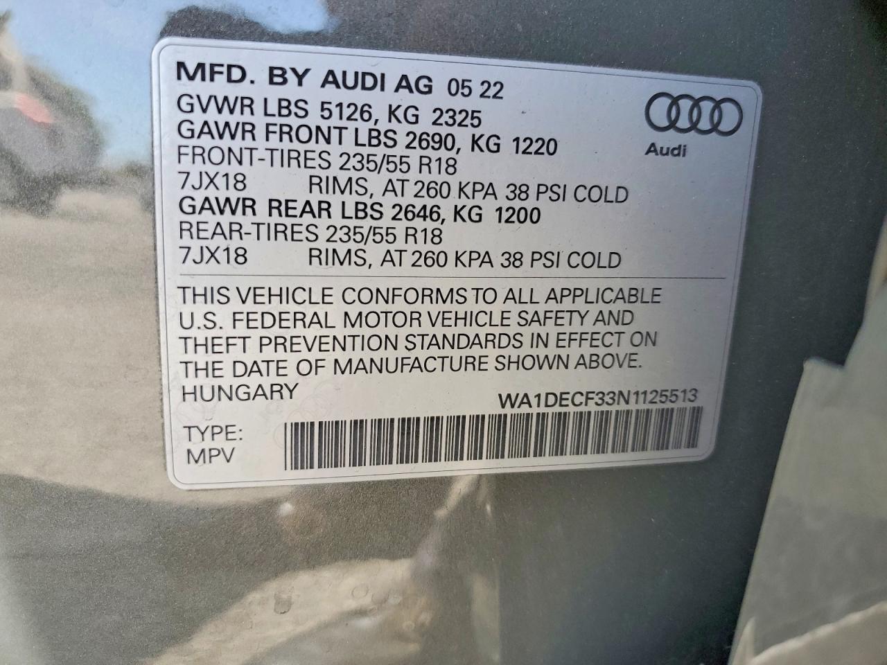 2022 Audi Q3 Premium S Line 45 - zdjęcie 13