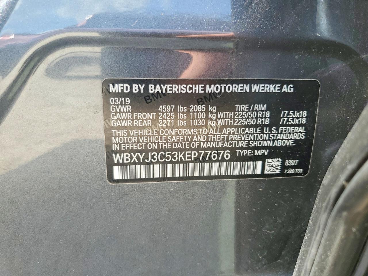 2019 BMW X2 Sdrive28I - zdjęcie 13