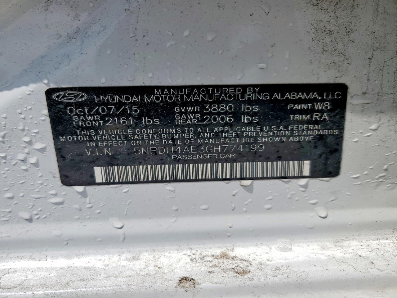 2016 Hyundai Elantra Se - zdjęcie 13