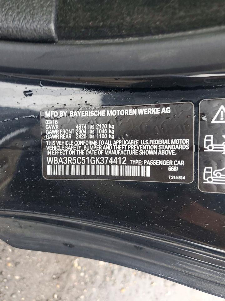 2016 BMW Seria 4 Coupe 435i - zdjęcie 12