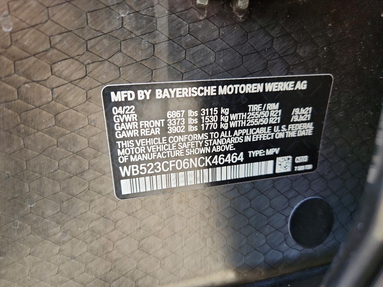 2022 BMW Ix xDrive50 - zdjęcie 13