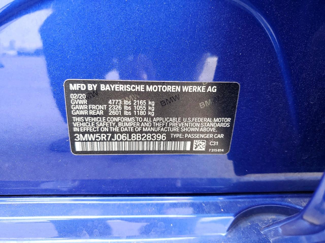 2020 BMW Seria 3 330i - zdjęcie 13