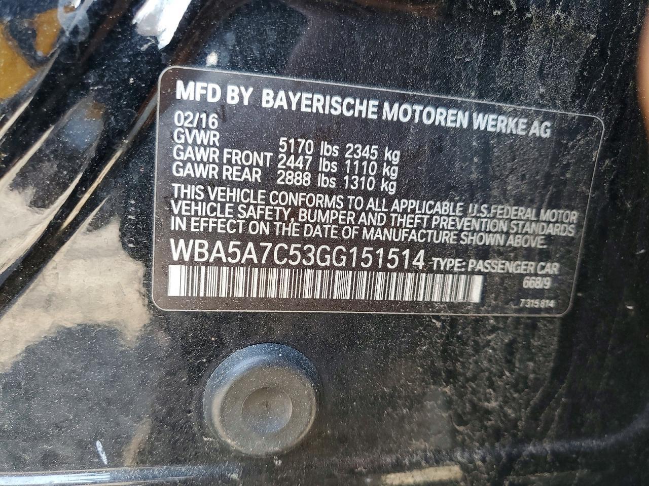 2016 BMW Seria 5 528i - zdjęcie 12