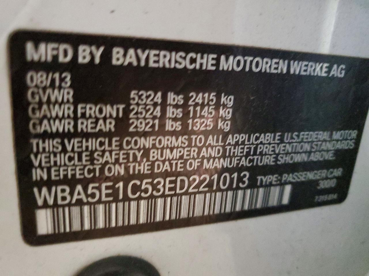 2014 BMW Activehybrid 5 - zdjęcie 13