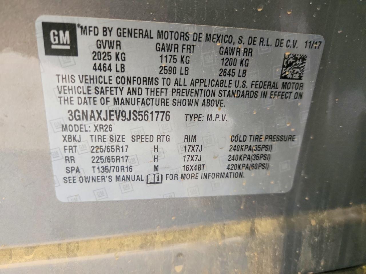 2018 Chevrolet Equinox Lt - zdjęcie 13