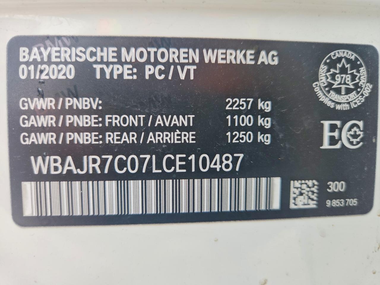 2020 BMW Seria 5 530i - zdjęcie 13