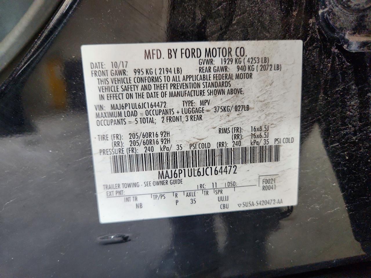 2018 Ford Ecosport Se - zdjęcie 13