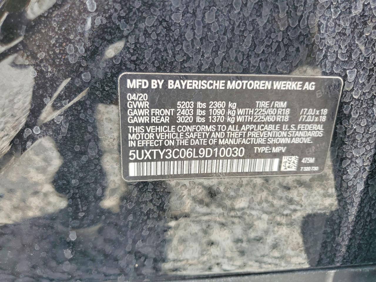 2020 BMW X3 Sdrive30I - zdjęcie 13
