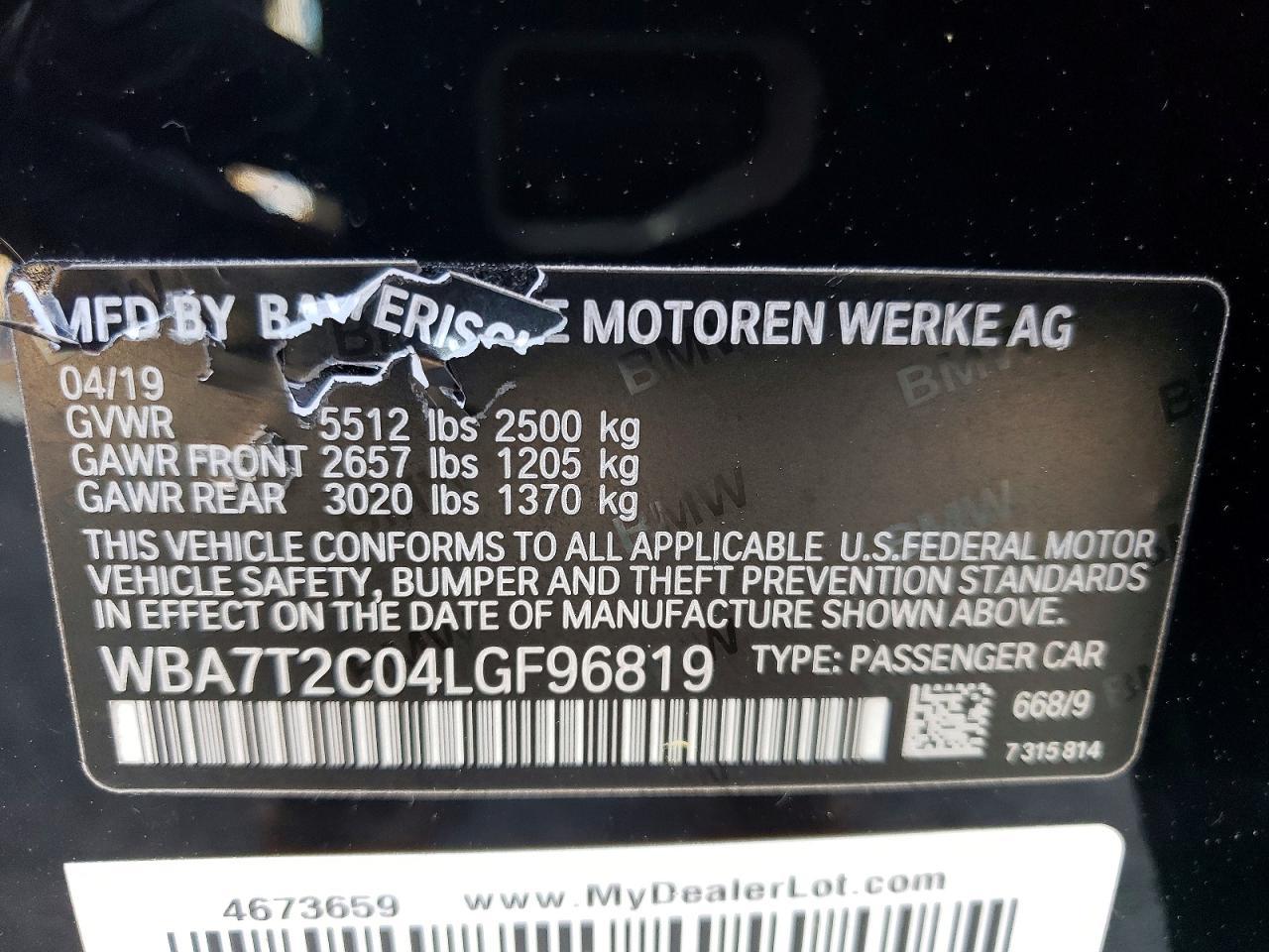 2020 BMW 740 I - zdjęcie 13