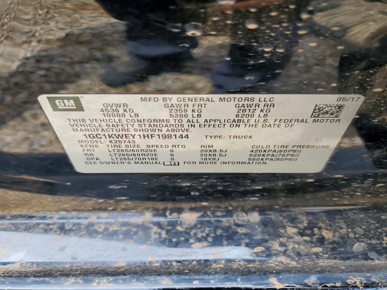 2017 Chevrolet Silverado K2500 Heavy Duty Ltz - zdjęcie 12