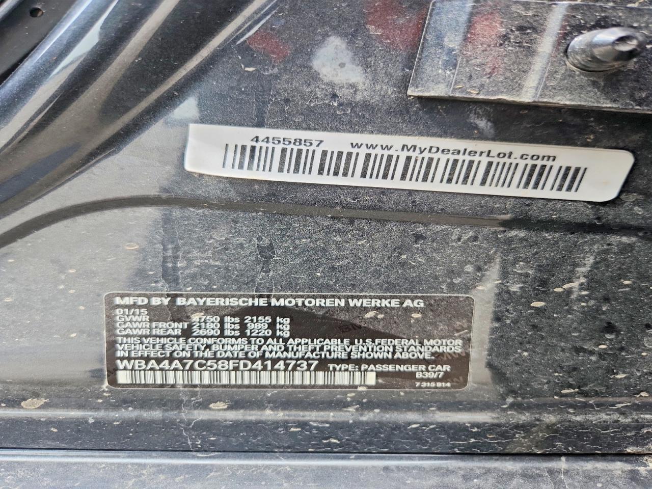 2015 BMW Seria 4 428i - zdjęcie 12