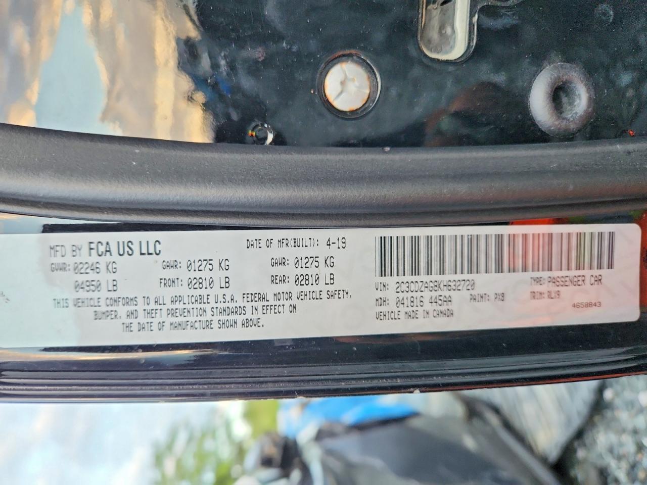 2019 Dodge Challenger Sxt - zdjęcie 12