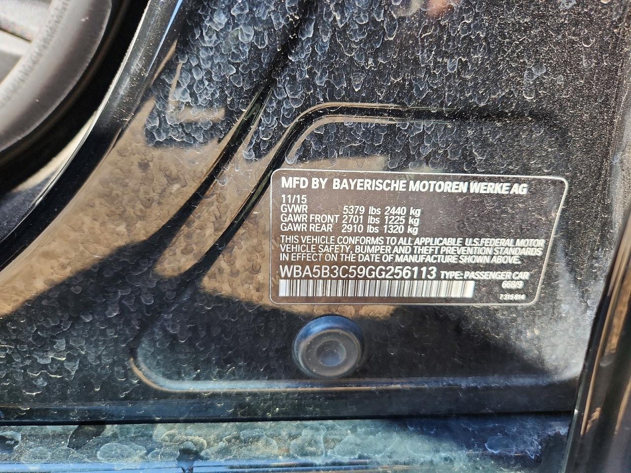 2016 BMW Seria 5 535i - zdjęcie 12