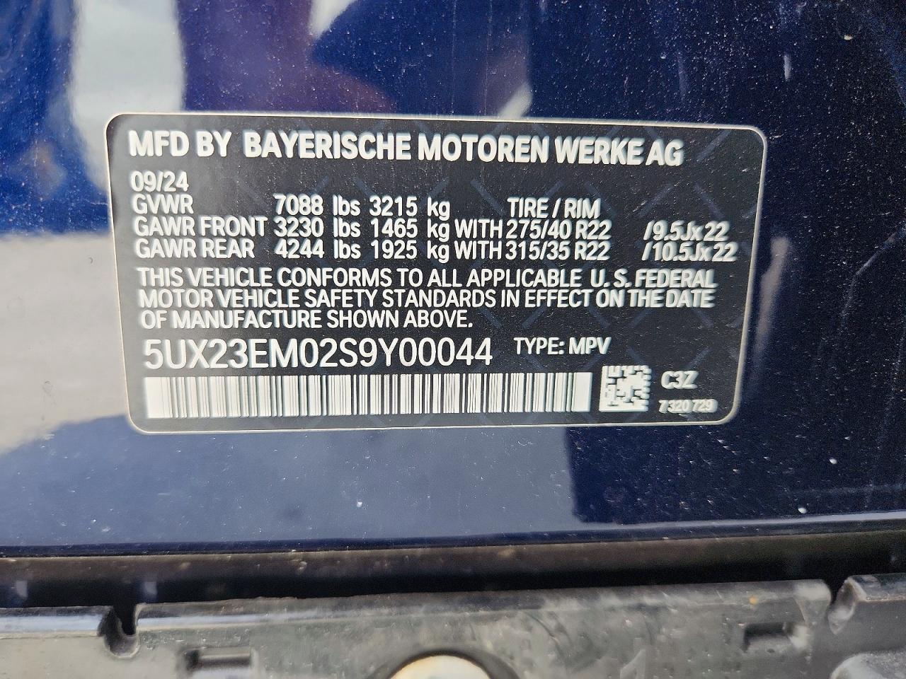 2025 BMW X7 xDrive40I - zdjęcie 14