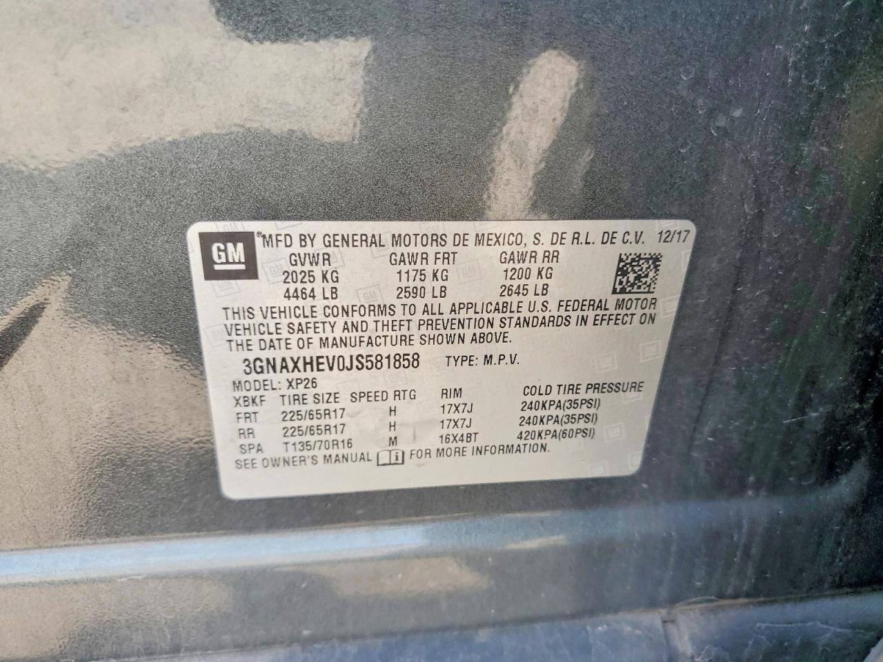 2018 Chevrolet Equinox Ls - zdjęcie 12