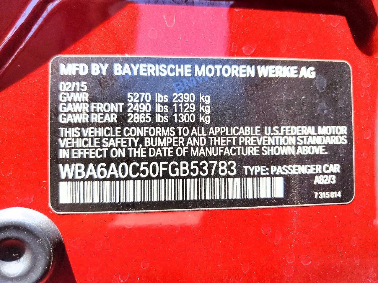 2015 BMW 640 I Gran Coupe - zdjęcie 12