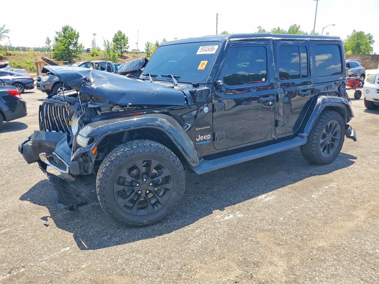 2021 Jeep Wrangler Unlimited Sahara 4Xe - zdjęcie główne