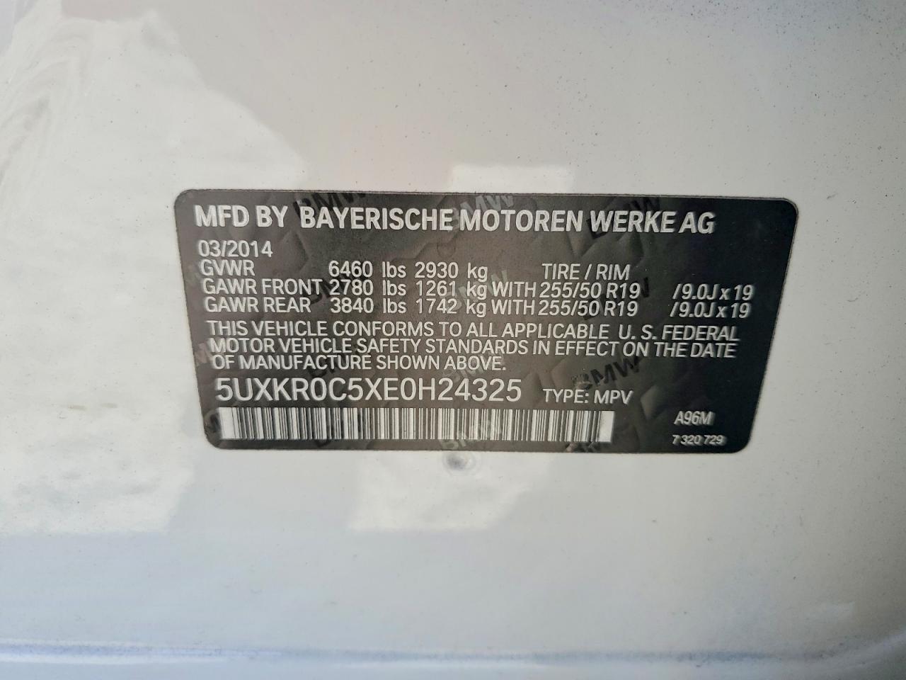 2014 BMW X5 xDrive35I - zdjęcie 13