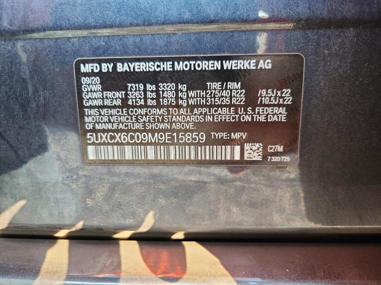 2021 BMW X7 M50I - zdjęcie 13