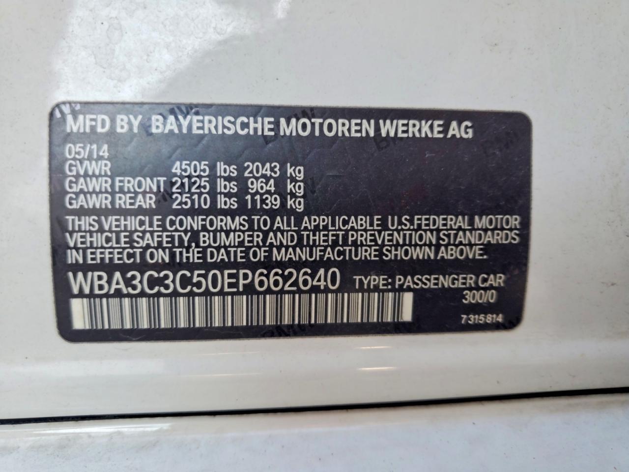 2014 BMW 320 I xDrive - zdjęcie 12