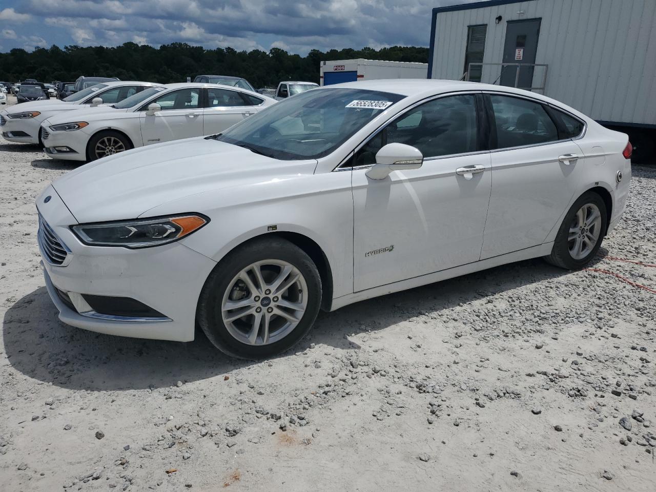 2018 Ford Fusion Se Hybrid - zdjęcie główne