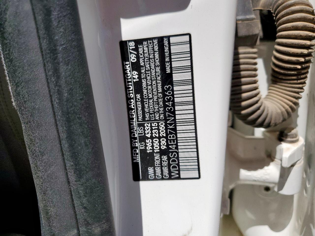 2019 Mercedes-Benz Cla 250 - zdjęcie 12