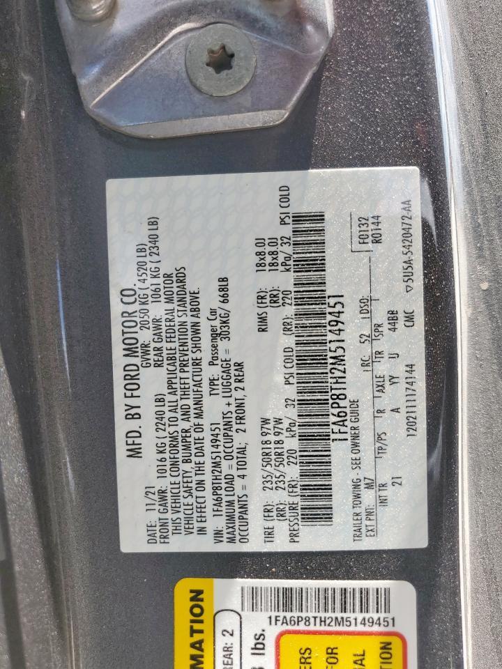 2021 Ford Mustang - zdjęcie 12