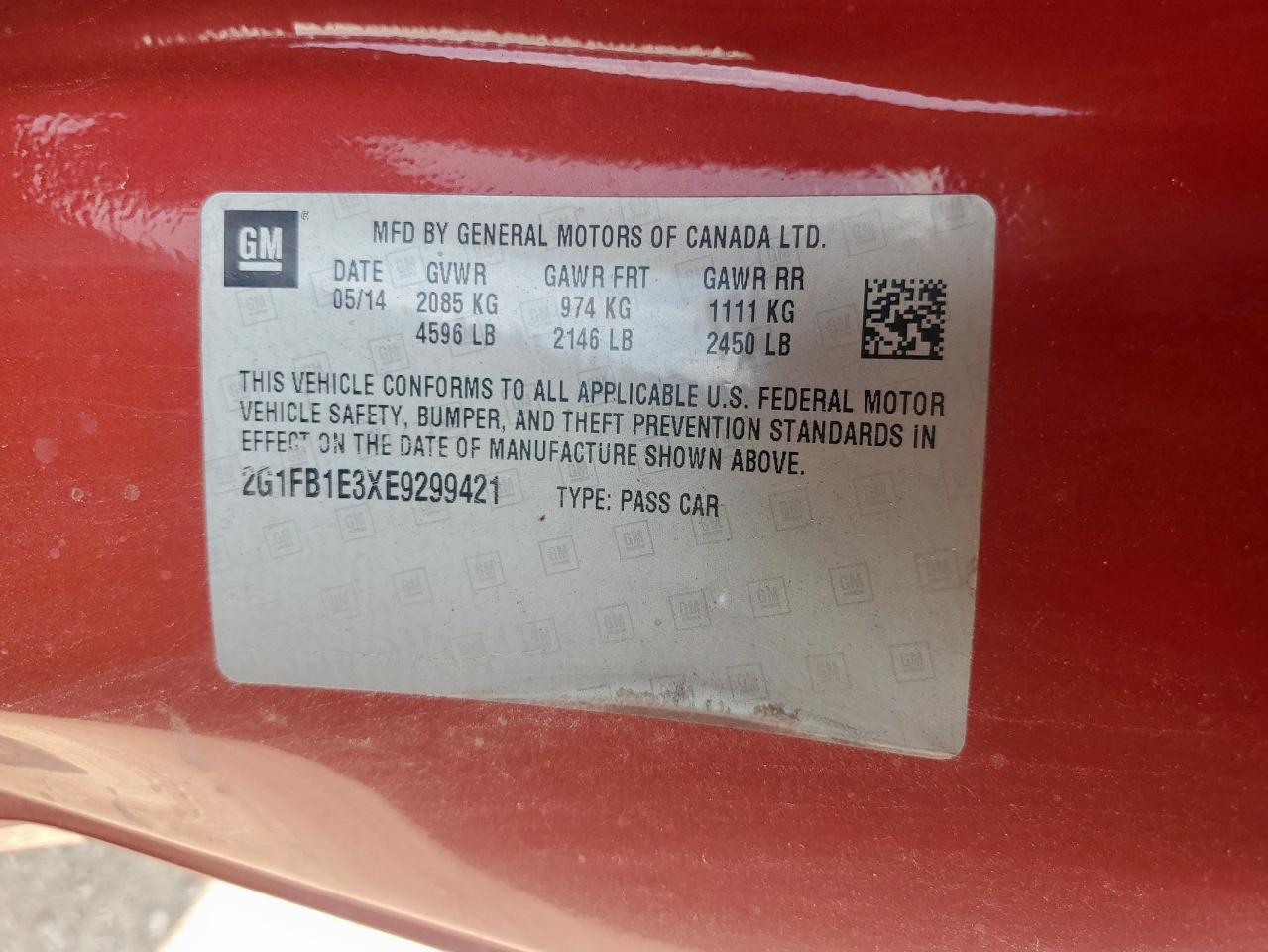 2014 Chevrolet Camaro Lt - zdjęcie 13