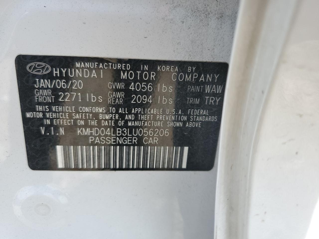 2020 Hyundai Elantra - zdjęcie 13