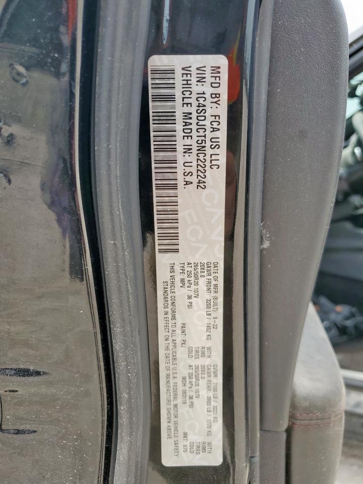 2022 Dodge Durango R/T - zdjęcie 14