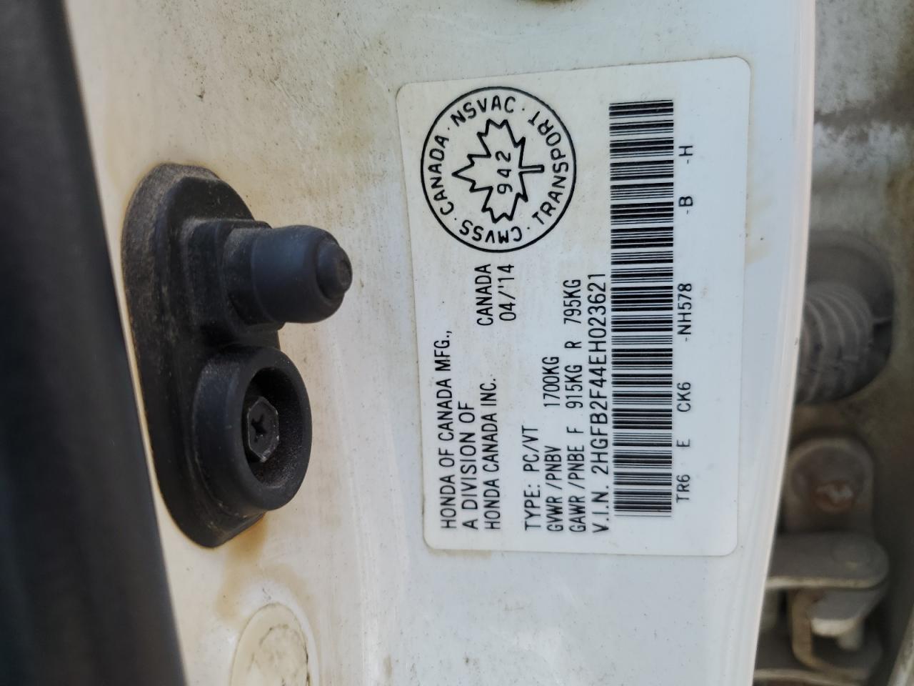 2014 Honda Civic - zdjęcie 12