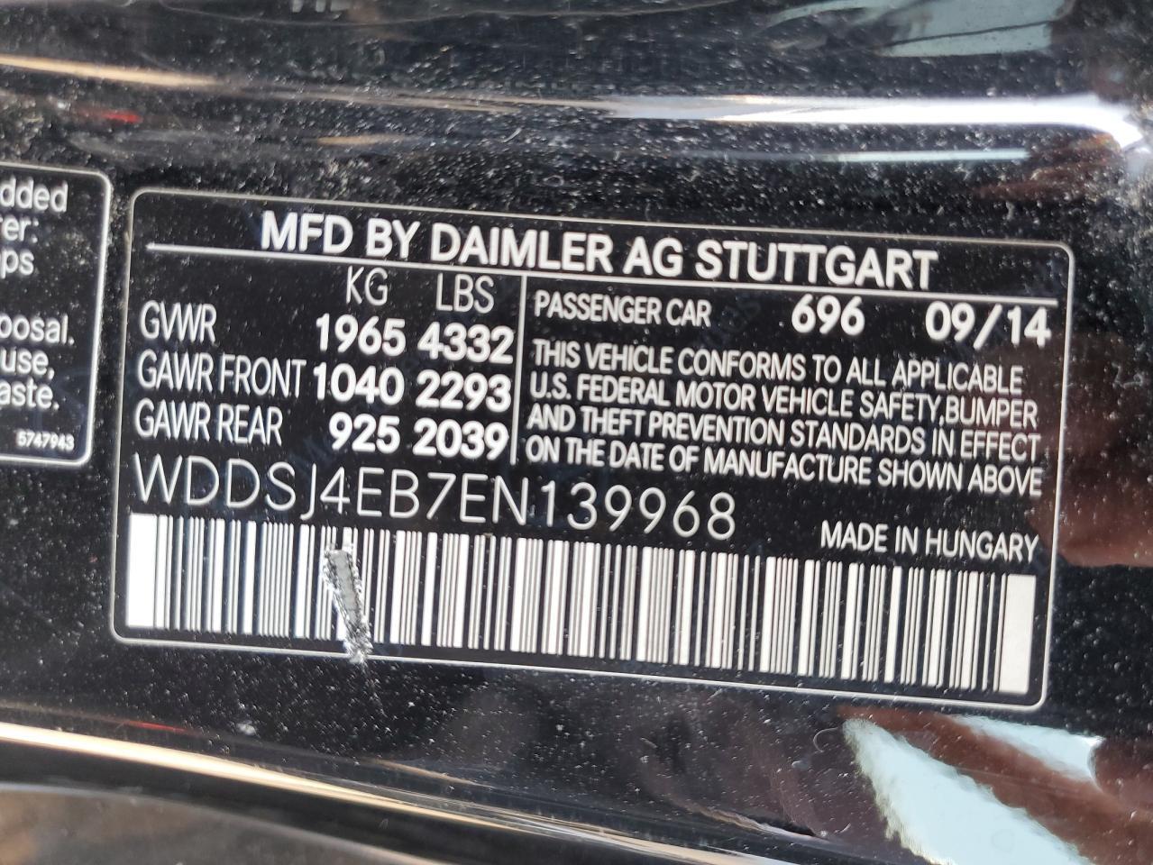 2014 Mercedes-Benz Cla 250 - zdjęcie 13