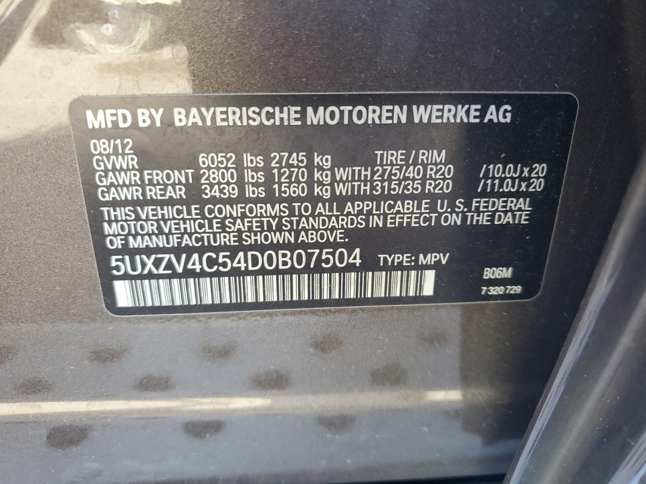 2013 BMW X5 xDrive35I - zdjęcie 14