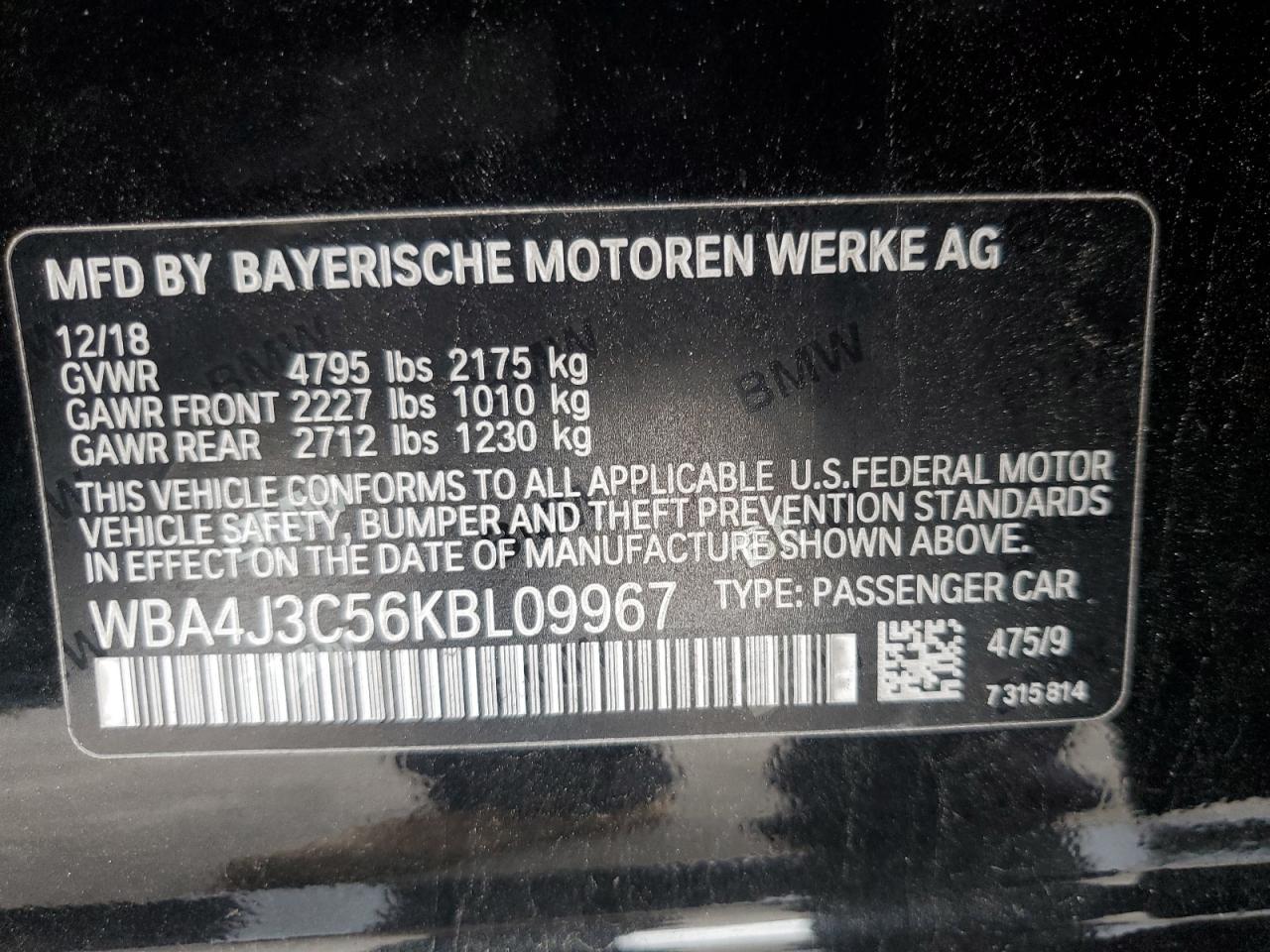 2019 BMW 430Xi Gran Coupe - zdjęcie 12