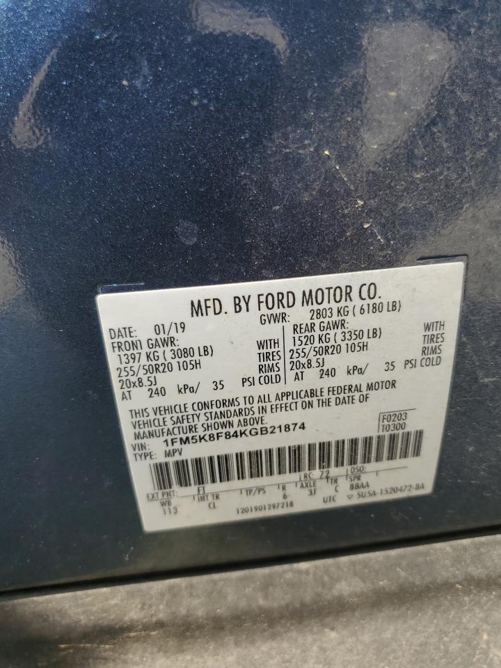 2019 Ford Explorer Limited - zdjęcie 13