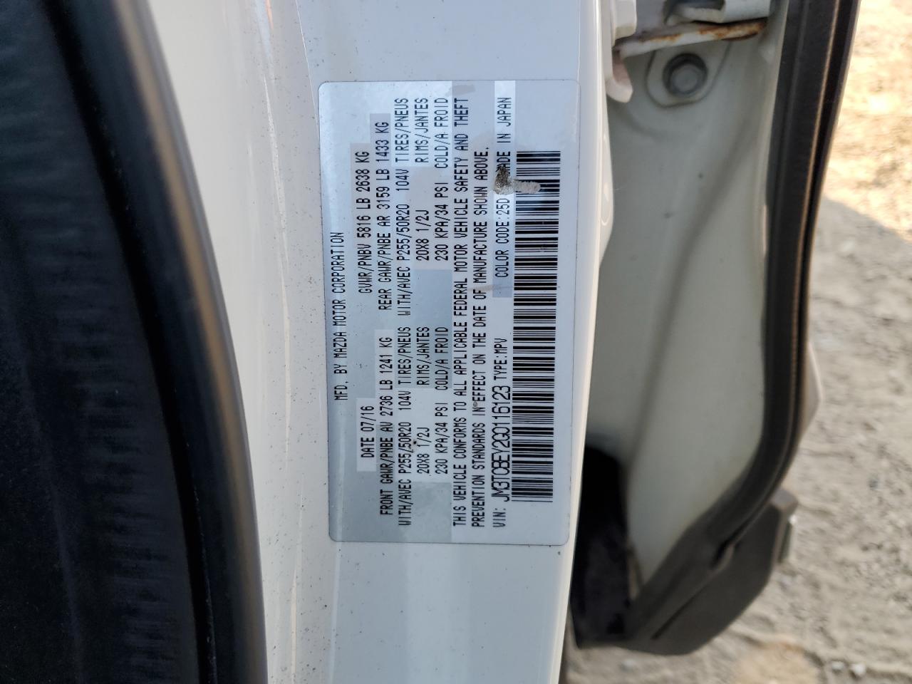 2016 Mazda Cx-9 Signature - zdjęcie 13