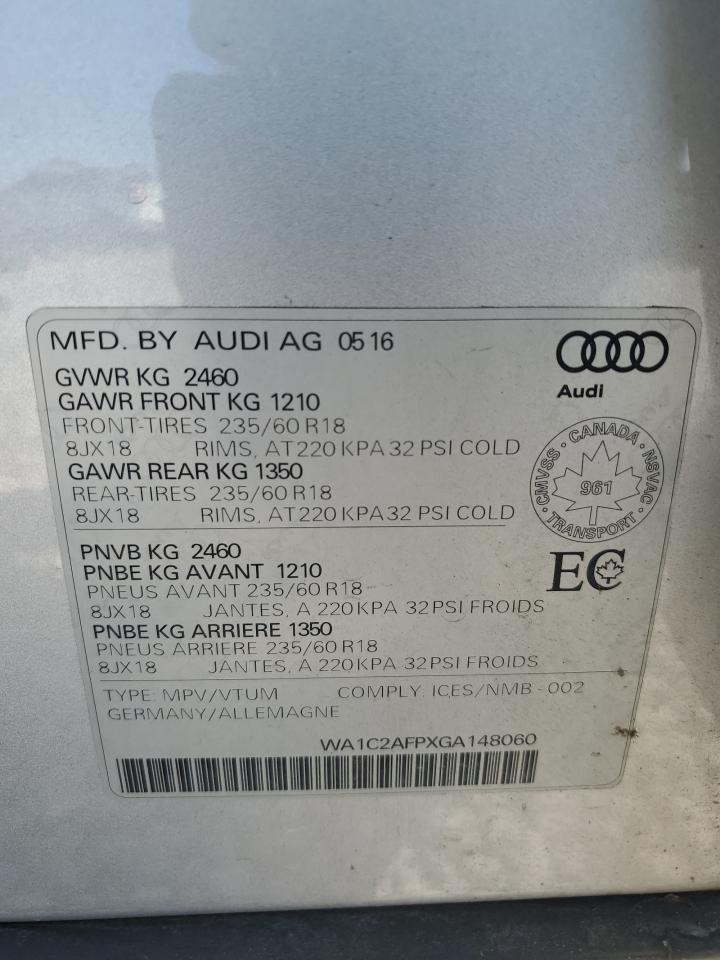 2016 Audi Q5 Premium - zdjęcie 13