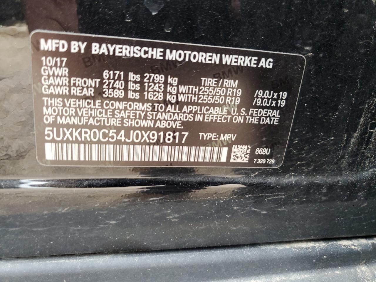 2018 BMW X5 xDrive35I - zdjęcie 14
