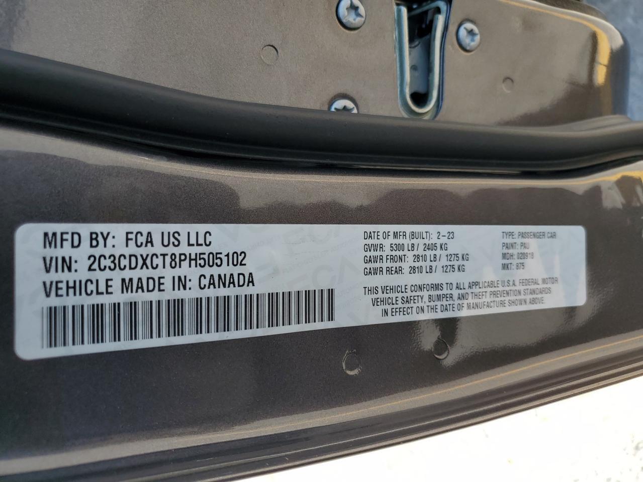 2023 Dodge Charger R/T - zdjęcie 12