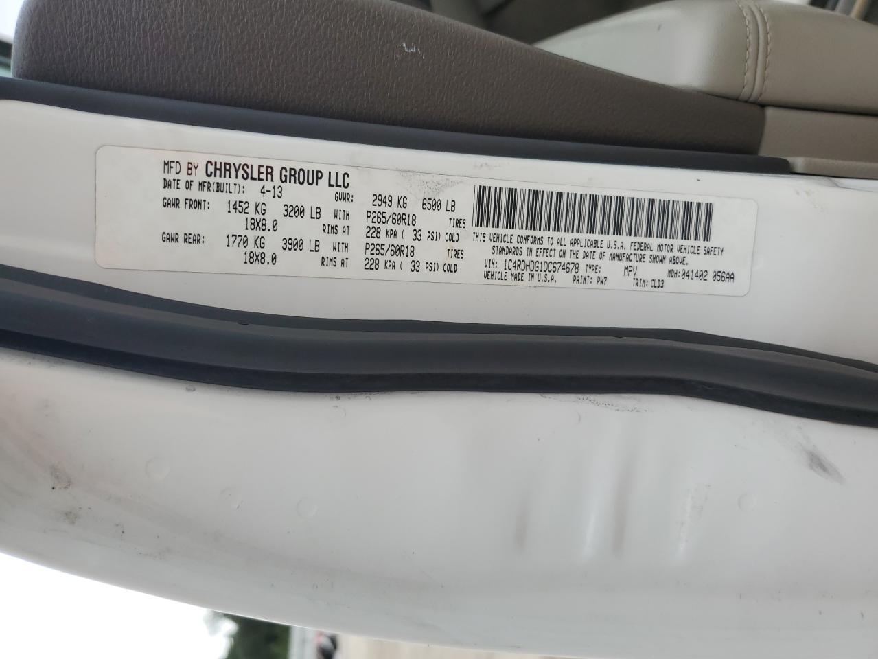 2013 Dodge Durango Crew - zdjęcie 14