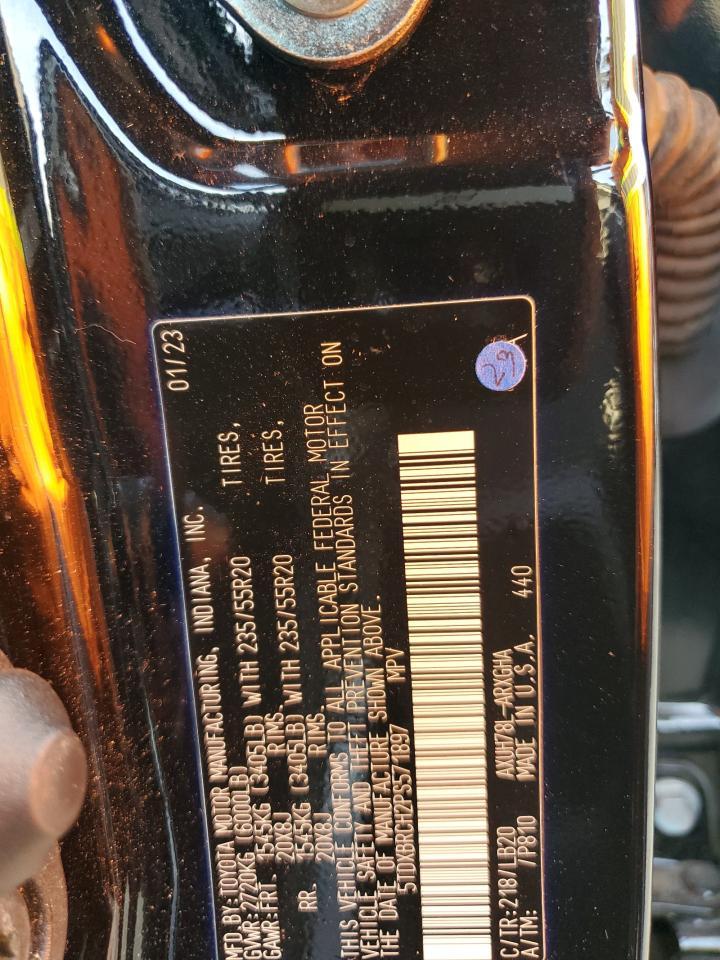 2023 Toyota Highlander Hybrid Limited - zdjęcie 14