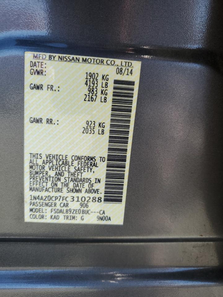 2015 Nissan Leaf S - zdjęcie 13
