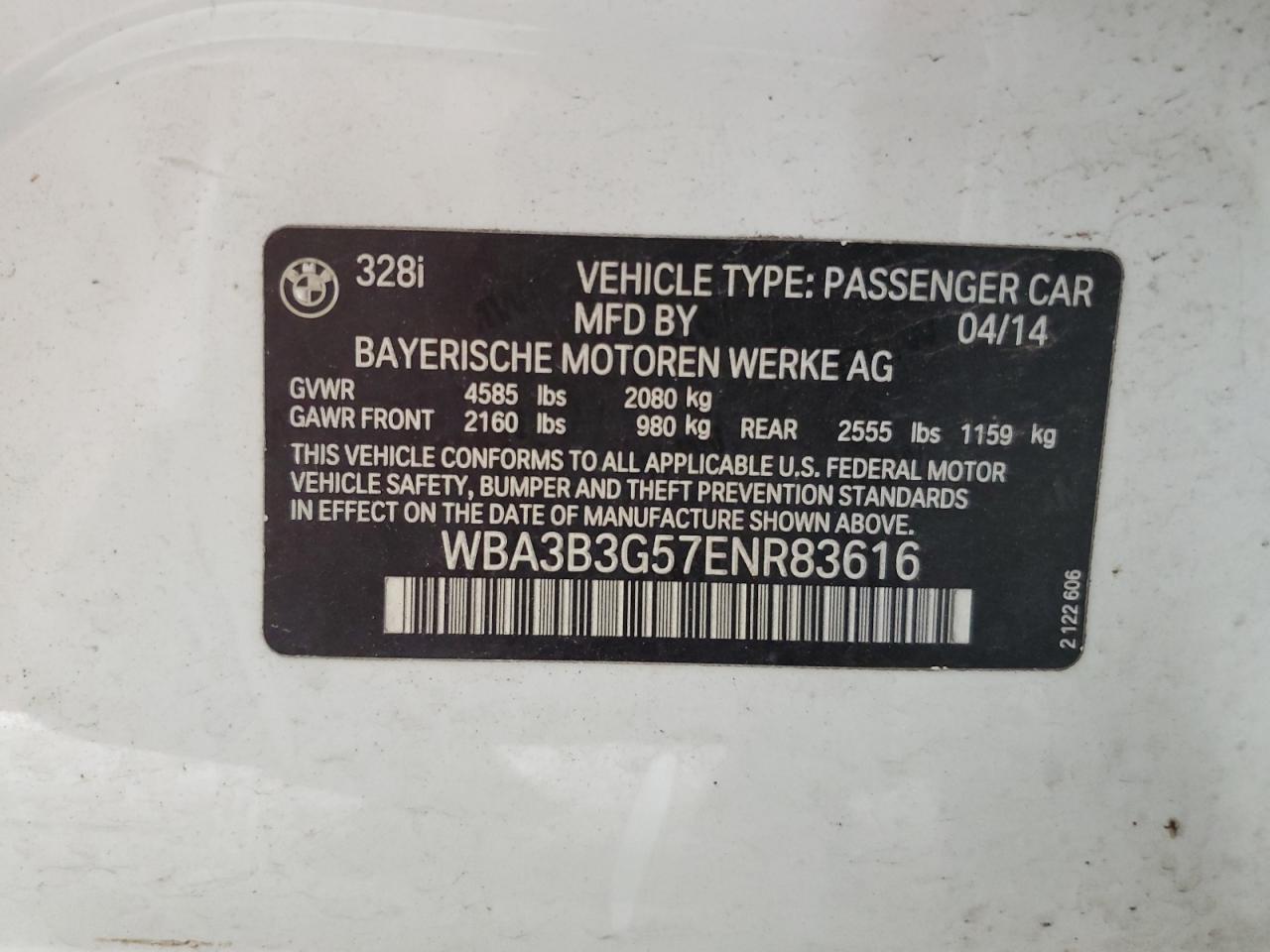 2014 BMW Seria 3 - zdjęcie 13