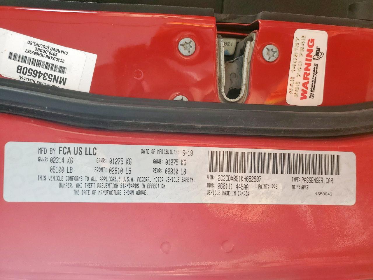 2019 Dodge Charger Sxt - zdjęcie 13