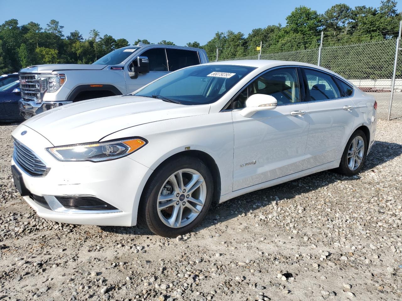 2018 Ford Fusion Se Hybrid - zdjęcie główne
